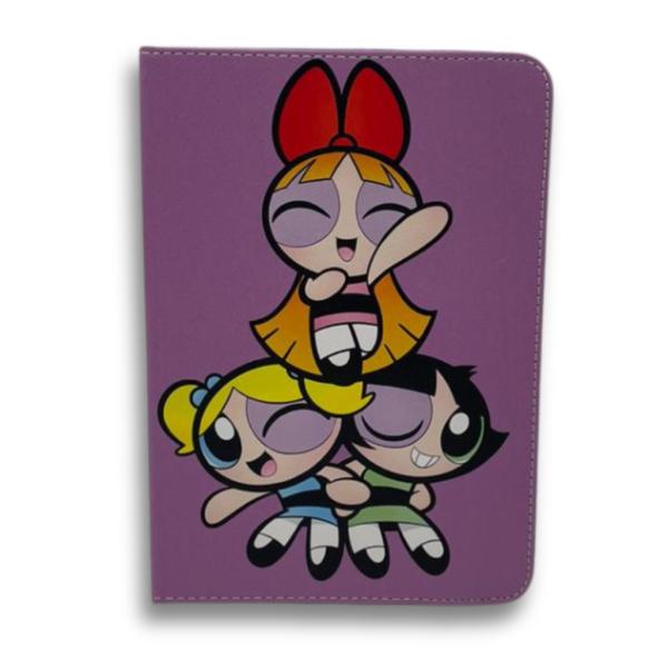 ESTUCHE AGENDA TABLET UNIVERSAL DISE&Ntilde;O 7&uml; CHICAS SUPER PODEROSAS