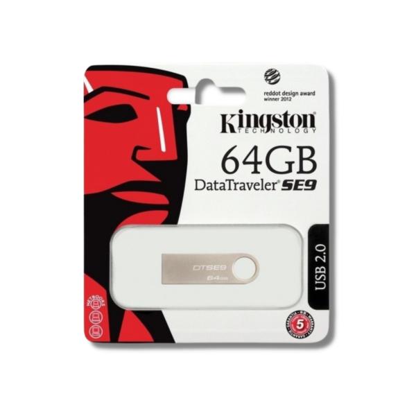 LLAVE MAYA KINGSTON SE9 USB 2.0 64 GB