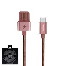 CABLE MICRO USB WDC039 WK DESING ROSADO