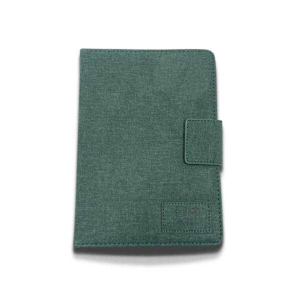 ESTUCHE AGENDA TABLET UNIVERSAL TELA 7 VERDE