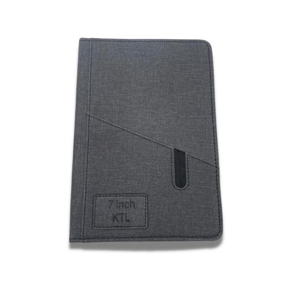 ESTUCHE AGENDA TABLET UNIVERSAL TELA 7 NEGRO