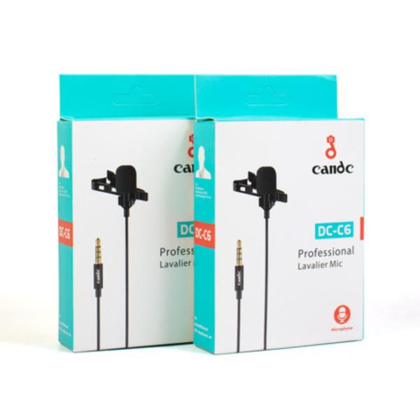 MICROFONO 3.5M DC-C6 CANDC NEGRO