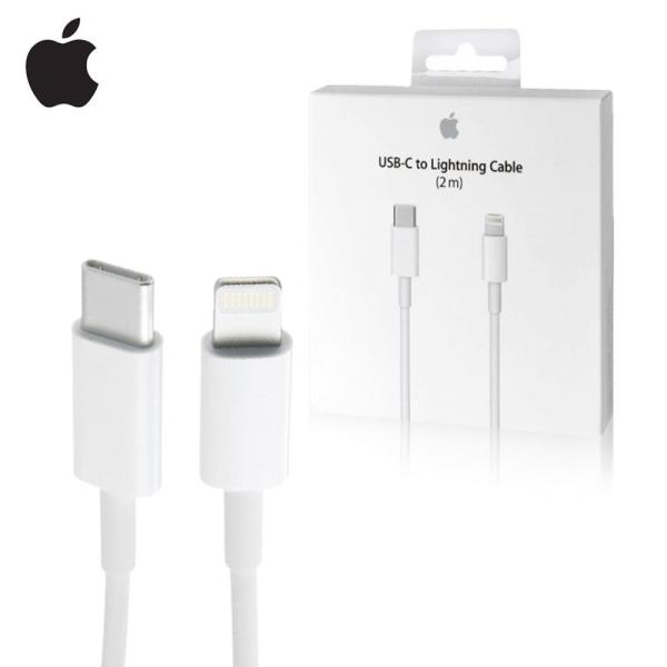 CABLE TIPO C A LIGHTNING  2M IPHONE 12/13  1.1 BLANCO