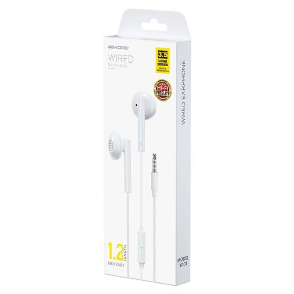 AUDIFONO YA01 3.5 WK DESIGN BLANCO