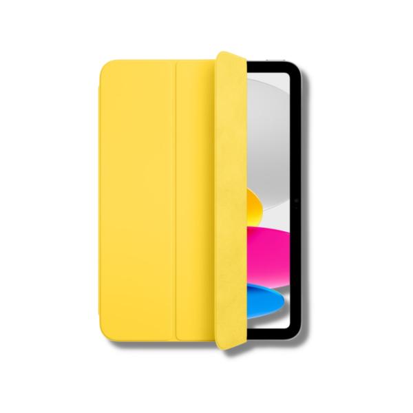 ESTUCHE AGENDA IPAD 10.9/11 PRO CON BASE DE LAPIZ AMARILLO