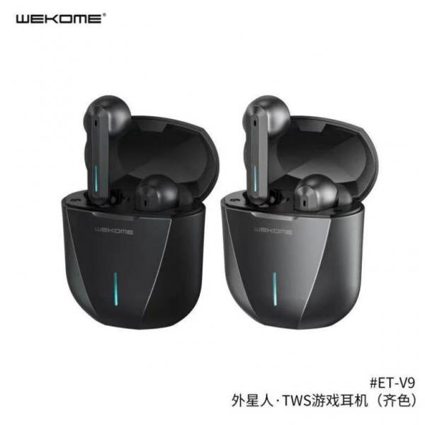 AUDIFONO BLUETOOTH TWS ET-V9 WEKOME GRIS