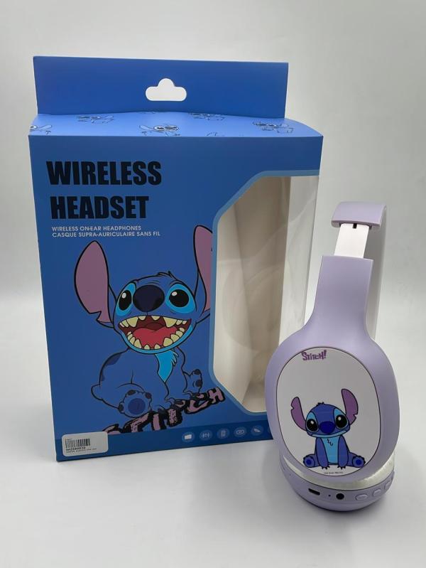 AUDIFONO BLUETOOTH STITCH KT48 LILA