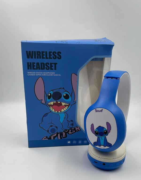 AUDIFONO BLUETOOTH STITCH KT48 AZUL