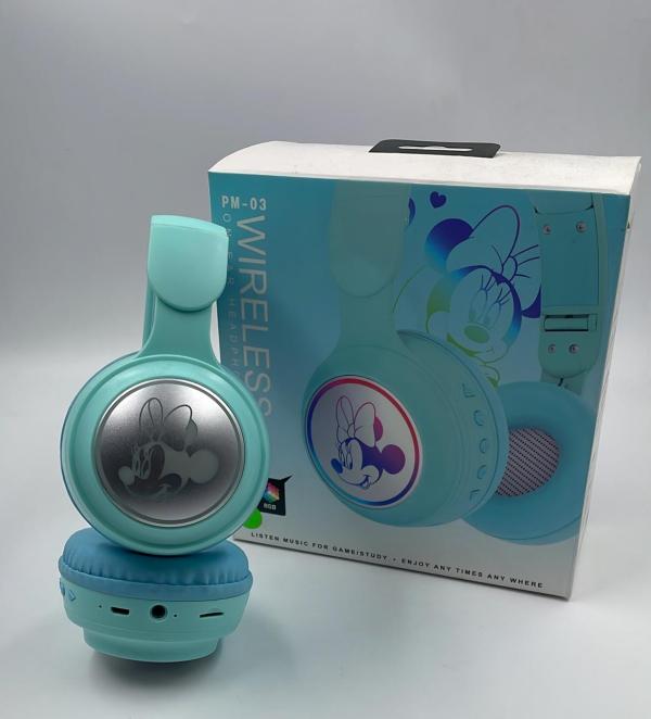AUDIFONO BLUETOOTH MINNIE MOUSE PM-03 VERDE