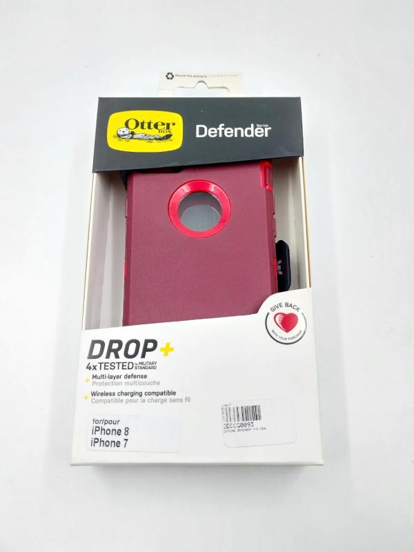 ESTUCHE OTTER BOX DEFENDER IPHONE 7/8 VINO