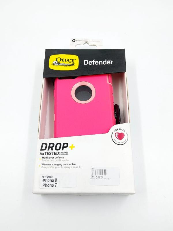 ESTUCHE OTTER BOX DEFENDER IPHONE 7/8 FUCSIA