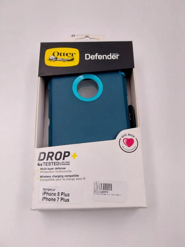 ESTUCHE OTTER BOX DEFENDER IPHONE  7/8 PLUS VERDE TURQUESA