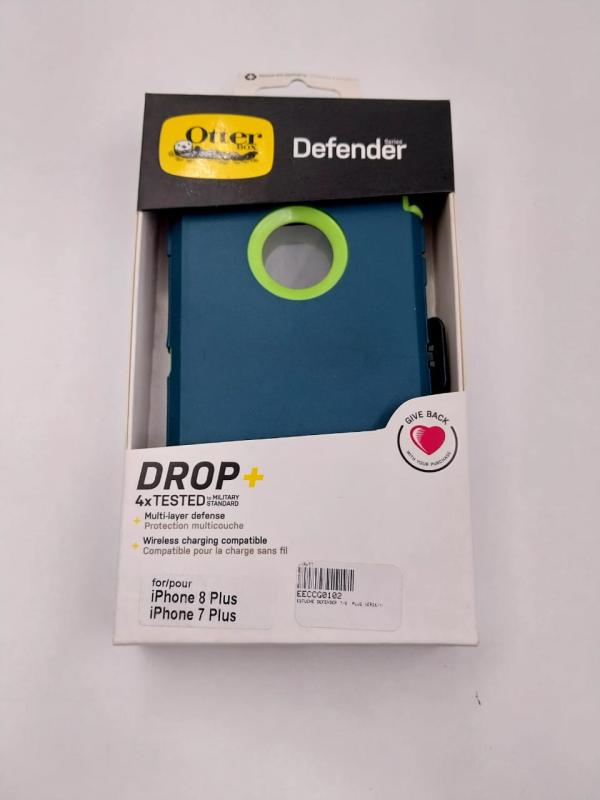 ESTUCHE OTTER BOX DEFENDER IPHONE  7/8 PLUS VERDE/VERDE