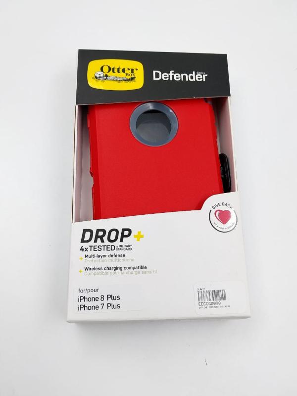 ESTUCHE OTTER BOX DEFENDER IPHONE  7/8 PLUS ROJO