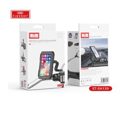 HOLDER MOTO/BICICLETA ET-EH139 EARLDOM NEGRO