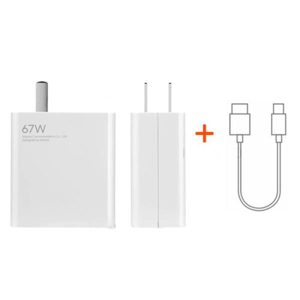 CARGADOR COMPLETO USB A TIPO C 67W XIAOMI ORIGINAL