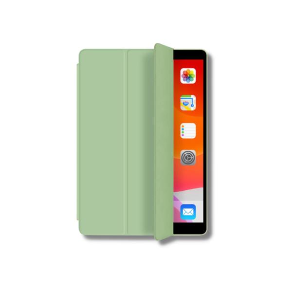 ESTUCHE AGENDA IPAD MINI 6 CON BASE DE LAPIZ VERDE CLARO