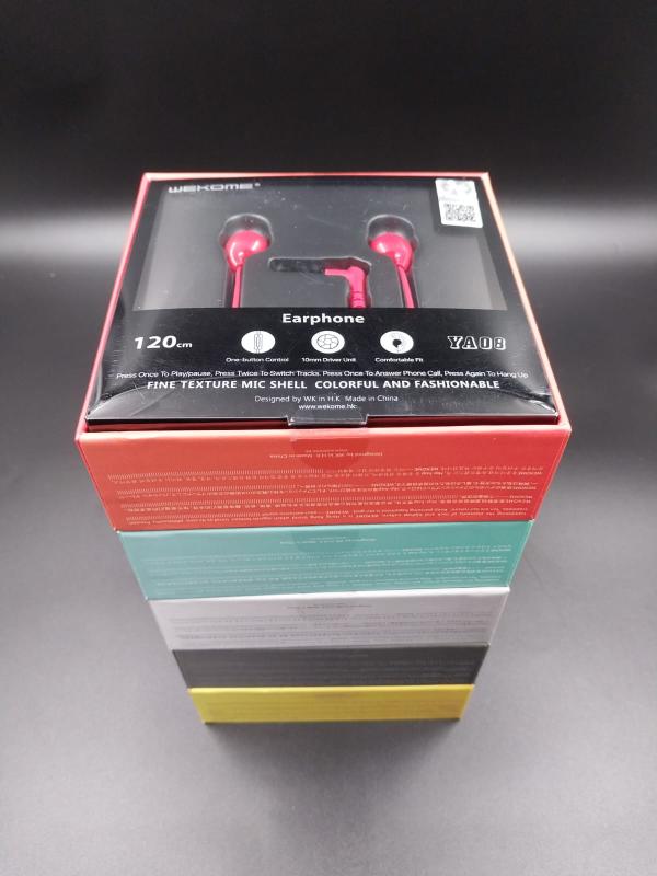 AUDIFONO WEKOME YA08 3.5 ROJO