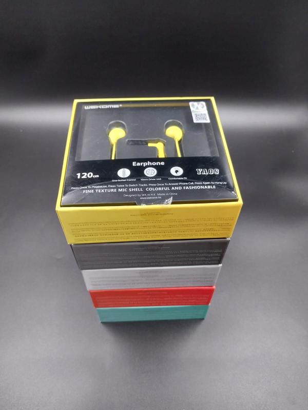 AUDIFONO WEKOME YA08 3.5 AMARILLO