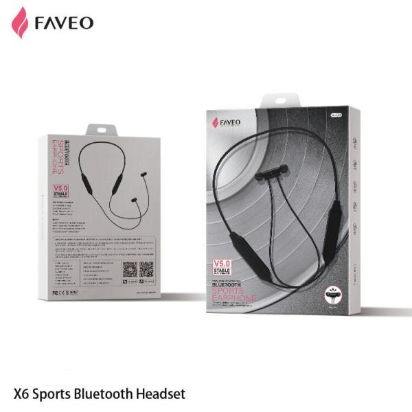 AUDIFONO BLUETOOTH X6 FAVEO