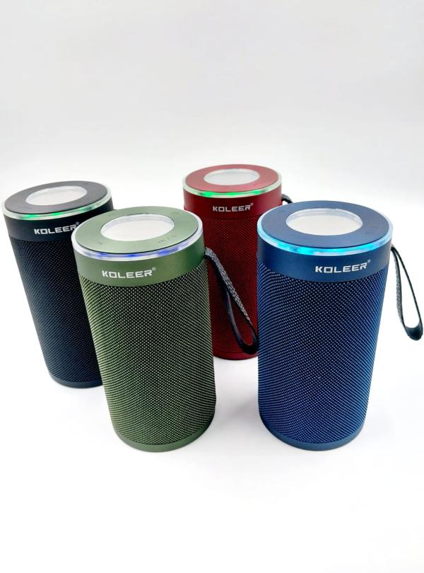 PARLANTE BLUETOOTH/RADIO FM S817 KOLEER ROJO