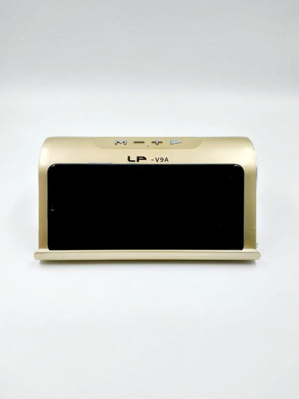 PARLANTE BLUETOOTH/RADIO FM LP-V9A DORADO