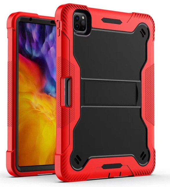 ESTUCHE CONTRA GOLPES IPAD 10.2 2019/2020/2021 ROJO