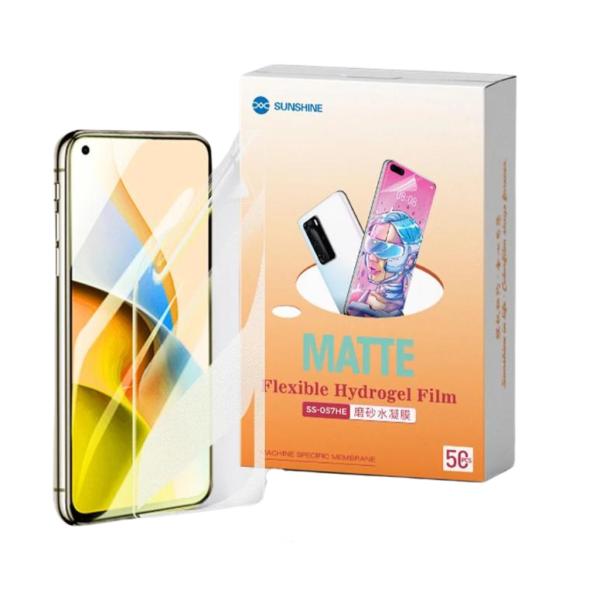 LAMINA HIDROGEL MATE PAQUETE 50 UNIDADES SS-057HE