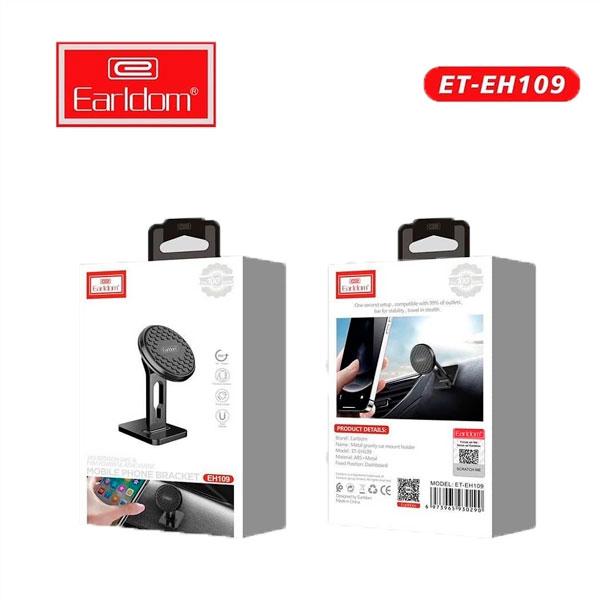 HOLDER MAGNETICO PARA CARRO ET-EH109 EARLDOM NEGRO
