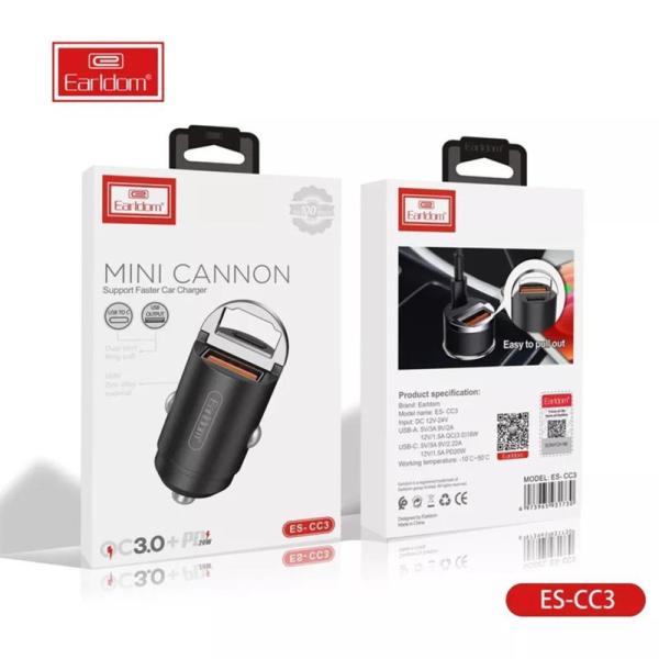 CUBO CARRO USB ES-CC3  EARLDOM