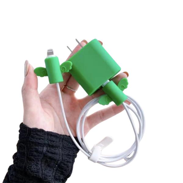ESTUCHE PARA CARGADOR 20W VERDE