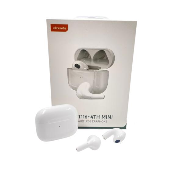 AUDIFONO BLUETOOTH MODELO PD-BT116 AZEADA BLANCO