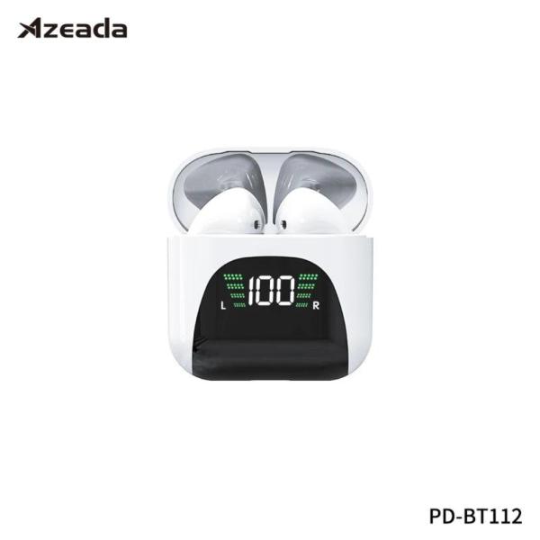 AUDIFONOS BLUETOOTH MODELO PD-BT112 AZEADA BLANCO