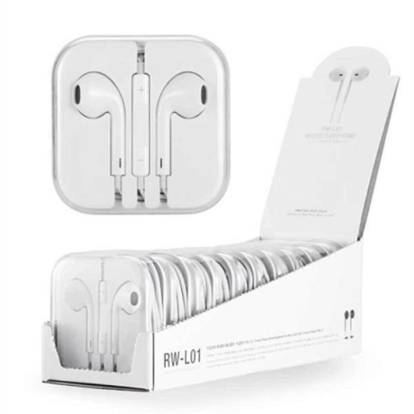 AUDIFONOS 3.5 MODELO RX-L01 PRODA BLANCO
