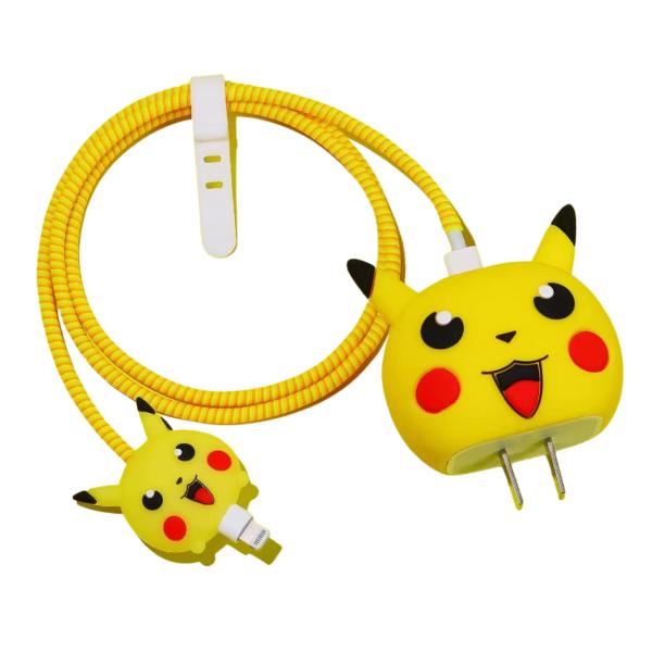 ESTUCHE PARA CARGADOR 20W PIKACHU
