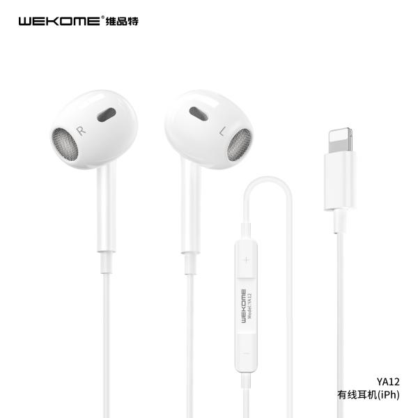 AUDIFONO LIGHTNING WEKOME MODELO YA12