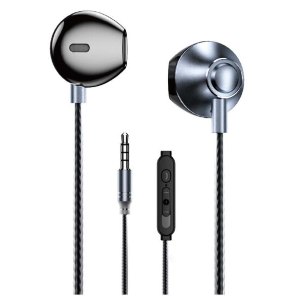 AUDIFONO 3.5 NEGRO MODELO YB08 WEKOME