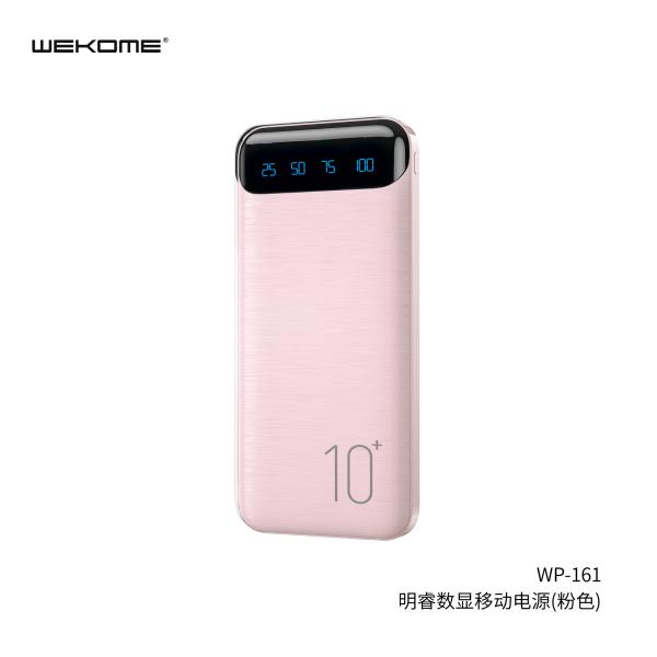 BATERIA DE EMERGENCIA   MODELO WP-161 10000MAH ROSADO