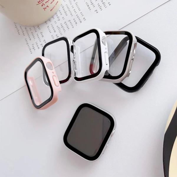 CASE RELOJ CON PROTECTOR DE PANTALLA 41MM TRANSPARENTE