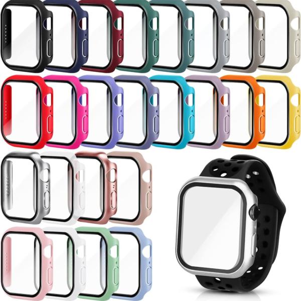 CASE RELOJ CON PROTECTOR DE PANTALLA 44MM VERDE