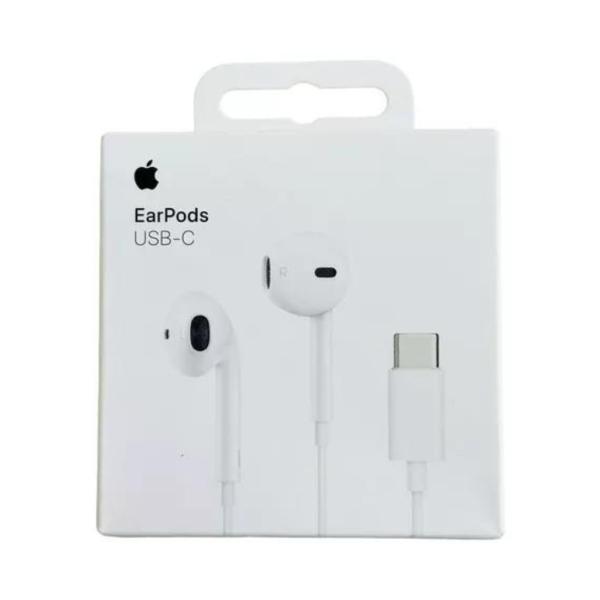 AUDIFONOS TIPO C IPHONE 15  R.E "M" BLANCO