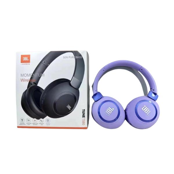 AUDIFONOS DE DIADEMA BLUETOOTH MODELO T580 JBL PURPURA