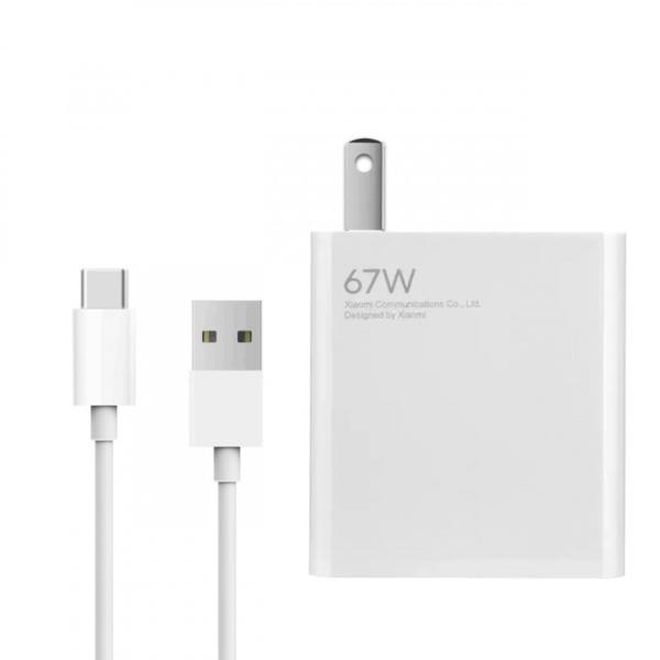 CARGADOR COMPLETO USB A TIPO C 67W XIAOMI R.E "M"