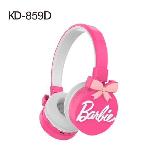 AUDIFONO BLUETOOTH DIESE&Ntilde;O BARBIE KD-859D FUCSIA