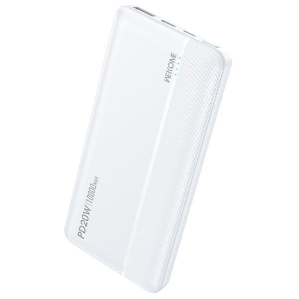 BATERIA DE EMERGENCIA 10000MAH 20W MODELO WP-03 BLANCO