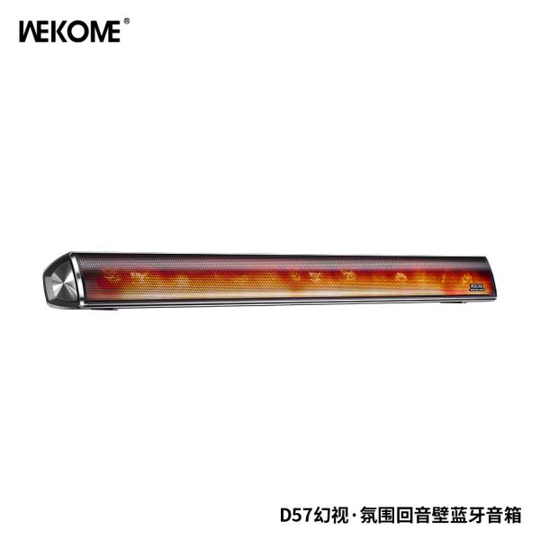 PARLANTE BLUETOOTH D57 NEGRO WEKOME