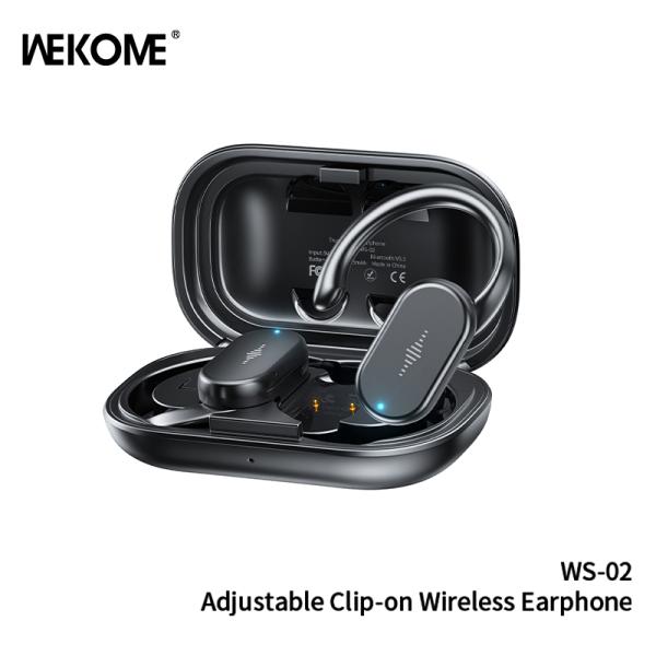 AUDIFONO INALAMBRICO WS-02 NEGRO