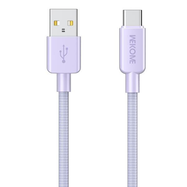 CABLE USB TIPO C WDC-03A WEKOME MORADO