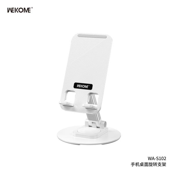 HOLDER PARA ESCRITORIO WA-S102 WEKOME BLANCO