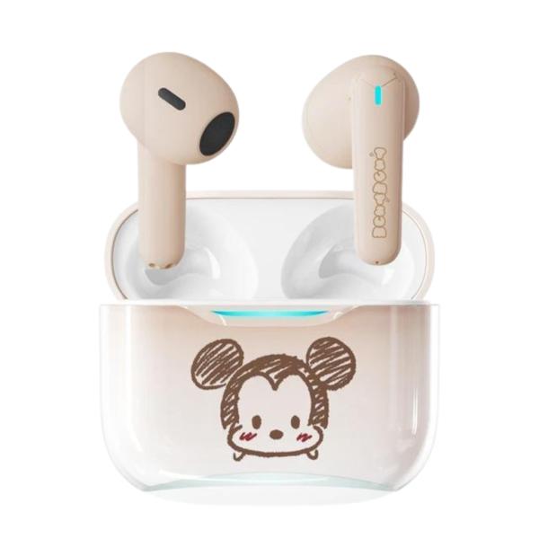 AUDIFONOS INALAMBRICOS DN01 BEIGE/MICKEY
